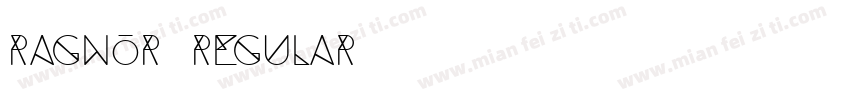 Ragnor Regular字体转换